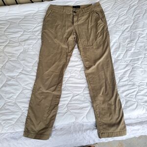 Banana Republic Girlfriend Fit Crop Khakis